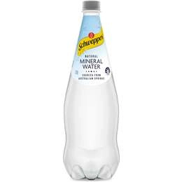 Schweppes Natural Mineral Water Bottle Natural 1.1l