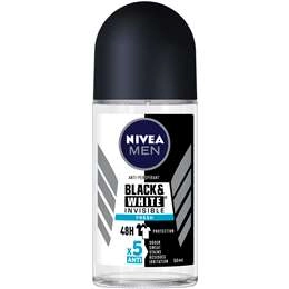 Nivea Men Black & White Fresh Roll On Deodorant 50ml