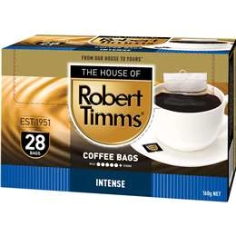 Robert Timms Intense Coffee Bags  28 Pack