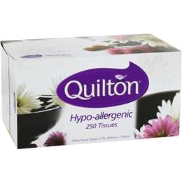 Quilton 2ply Tissue Hypo-allergenic 250 Pack