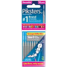 Piksters Interdental Brushes Size 0 10 Pack