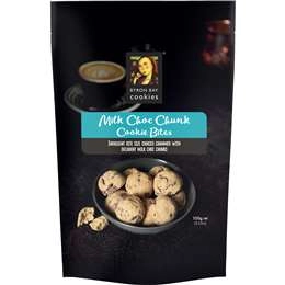 Byron Bay Cookies Milk Choc Chunk Cookie Bites 100g