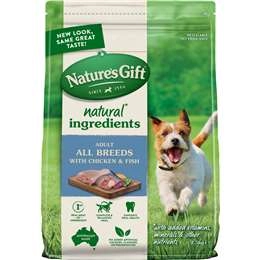 Nature's Gift Adult Dry Dog Food With Chicken & Fish 2.5kg