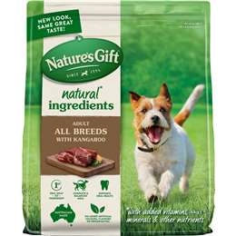 Nature's Gift Adult Dry Dog Food With Kangaroo 6kg