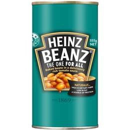 Heinz Baked Beans Canned Beans In Tomato Sauce 555g