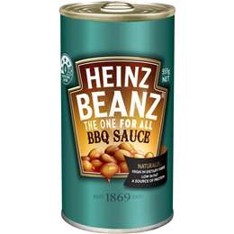 Heinz Beanz Baked Beans In Bbq Sauce Barbecue Beans 555g