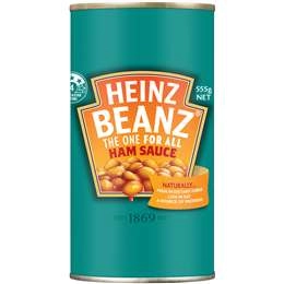 Heinz Beanz Baked Beans In Ham Sauce  555g