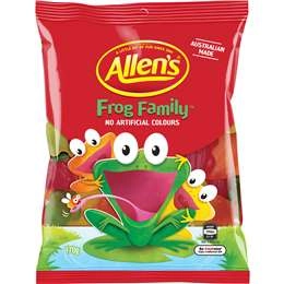 Allen's Frog Family Lollies Bag  170g