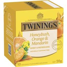 Twinings Honeybush, Orange & Mandarin  10 Pack