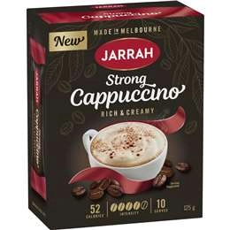 Jarrah Strong Cappuccino Sachets  10 Pack