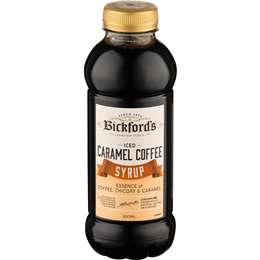 Bickford's Iced Caramel Coffee Syrup  500ml