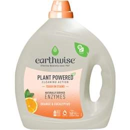 Earthwise Orange & Eucalyptus Laundry Liquid Washing Detergent 4l