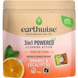 Earthwise Orange & Eucalyptus Laundry Capsules Washing Detergent 26 Pack