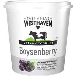 Tasmania's Westhaven Creamy Yoghurt Boysenberry 1kg