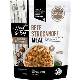 South Australian Gourmet Food Company Beef Stroganoff Meal 300g