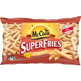 Mccain Superfries Straight Cut  900g