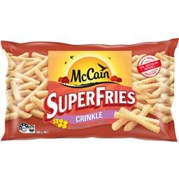 Mccain Superfries Crinkle Cut 900g