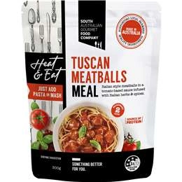 South Australian Gourmet Food Company Tuscan Meatballs Meal  300g