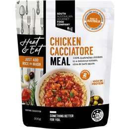 South Australian Gourmet Food Company Chicken Cacciatore Meal 300g