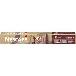 Nescafe Farmers Origin Pods Africas Ristretto Coffee Capsules 10 Pack