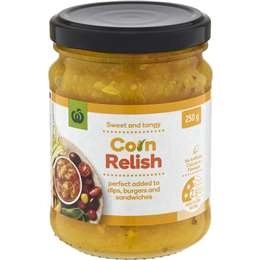 Woolworths Corn Relish  250g