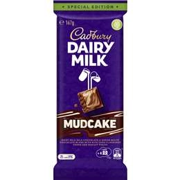 Cadbury Mudcake Chocolate Block  167g