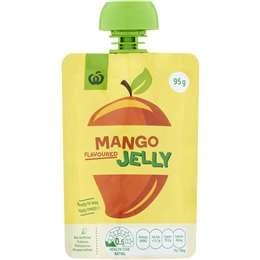 Woolworths Mango Flavoured Jelly In Pouch 95g