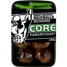 Core Powerfoods Core Powerfoods Smokey Mountain Meatballs 350g