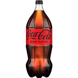 Coca-cola Zero Sugar Soft Drink Bottle 2l