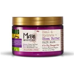 Maui Moisture Heal & Hydrate Shea Butter Hair Mask For Damaged Hair 340g