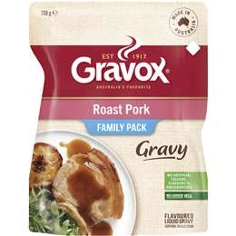 Gravox Roast Pork Family Pack Liquid Gravy Pouch 250g