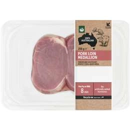 Woolworths Pork Medallion  250g