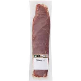 Woolworths Pork Fillet Heart Smart  250g - 600g