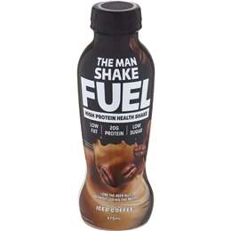 The Man Shake Fuel High Protein Health Shake Iced Coffee 375ml