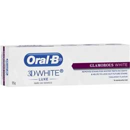 Oral-b 3d White Luxe Glamorous White Whitening Toothpaste 95g