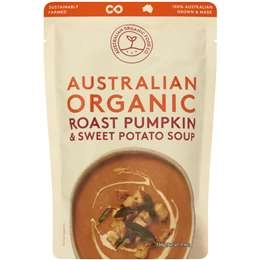 Australian Organic Food Co. Pumpkin & Sweet Potato Soup Pouch 330g