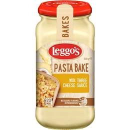 Leggo's Creamy Three Cheese Pasta Bake Sauce 500g