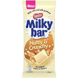 Nestle Milky Bar Nutty And Crunchy  170g