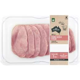 Woolworths Pork Sizzle Steak  400g