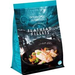 Ocean Chef South American Flathead Fillets 1kg