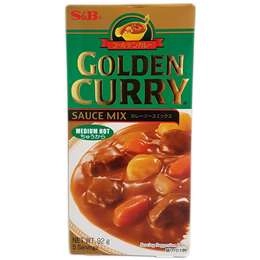 S&b Curry Mix Golden Medium Hot  92g