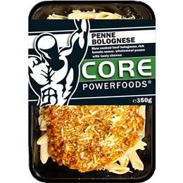 Core Powerfoods Penne Bolognese  350g