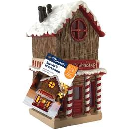 Mirabella Christmas Santa's Workshop Battery Operated Each