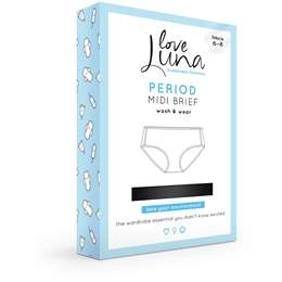 Love Luna Midi Period Brief  6--8