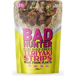 Bad Hunter Plant Based Chicken Teriyaki Strips 230g