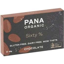 Pana Chocolate Sixty % 45g