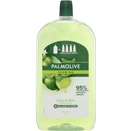 Palmolive Foaming Liquid Hand Wash Antibacterial Soap Refill Lime 1l