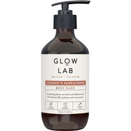 Glow Lab Coconut & Sandalwood Body Wash 400ml