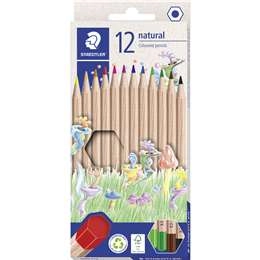 Staedtler Natural Coloured Pencils  12 Pack