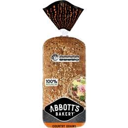 Abbott's Bakery Country Grains Sandwich Slice Bread Loaf 800g